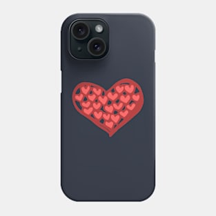 Cute, Romantic, Girly Heart Design Phone Case