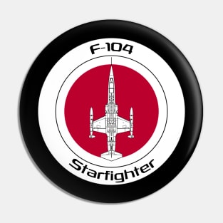 F-104 Starfighter (JP) Pin