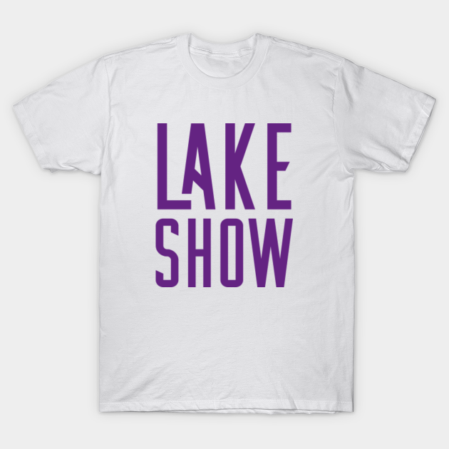 Lake Show Los Angeles Lakers Basketball Design Los Angeles Lakers T Shirt Teepublic Au