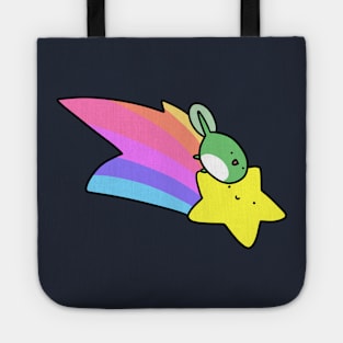 Rainbow Shooting Star Tadpole Tote