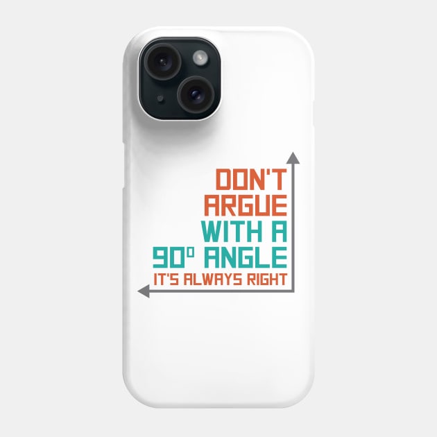 90 Degree Angle Phone Case by oddmatter