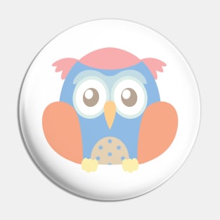 Baby owl Pin