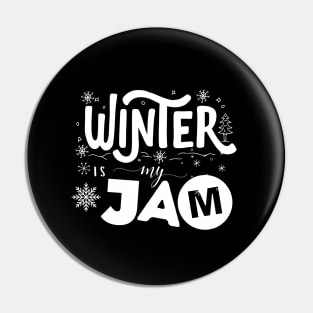 Winter is my jam! Pin