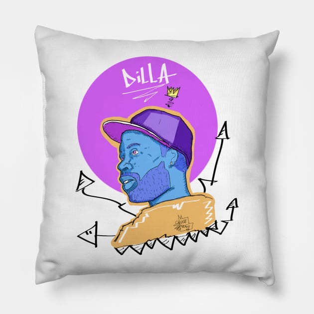 Dilla Pillow by Dunroq