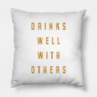 Drink Well! Pillow