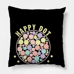 Happy Dot Day Pillow