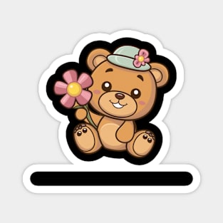 Cute Teddy Bear Magnet