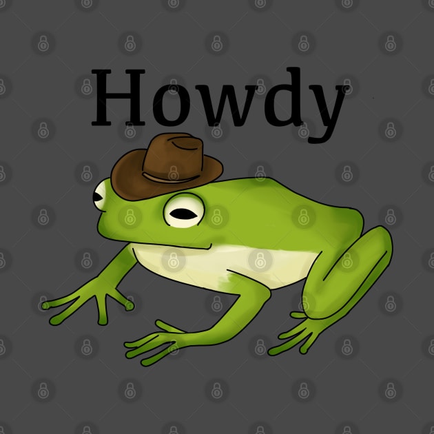 Howdy frog by L&F Apparel