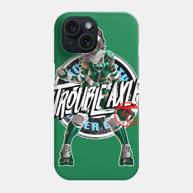 Trouble Axle Phone Case by SCRG