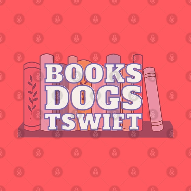 Books Dogs TSwift by Sapphic Swiftie 