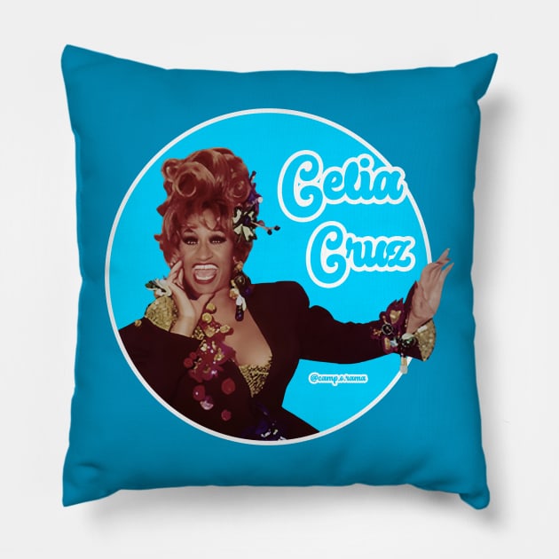 Celia Cruz Pillow by Camp.o.rama