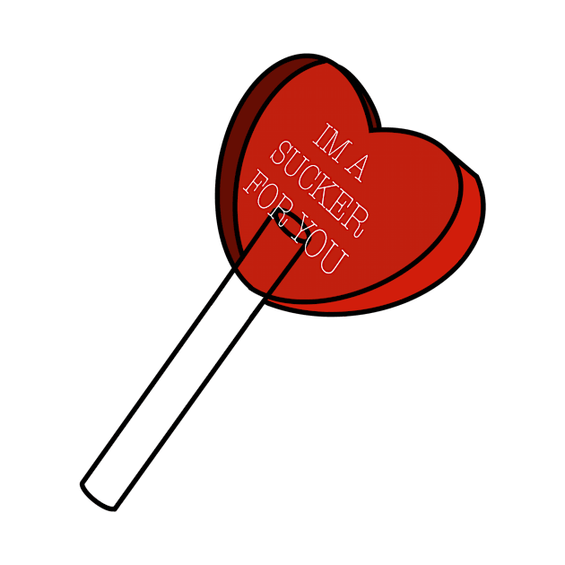 Heart shaped lollipop by AshleysArt