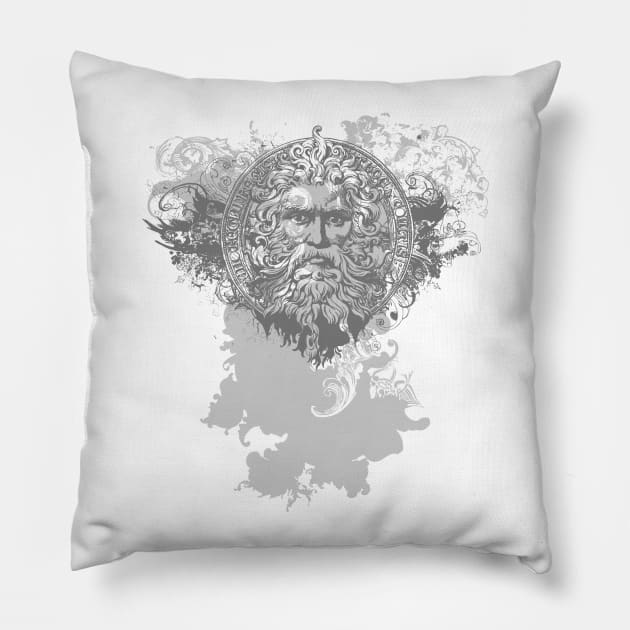 Ancient God Pillow by Cemetcooper