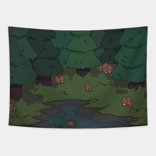 Lilypad Pond Tapestry