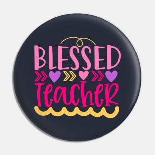 Blessed Teacher Pin