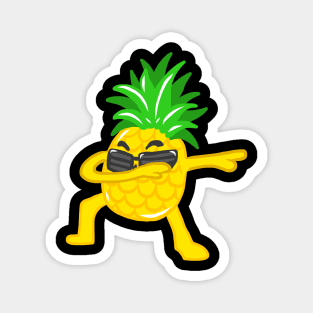 Dancing Steppes Rocking Beaten Dances Pineapple Magnet