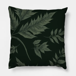 Oak Tree Leaves Pillow