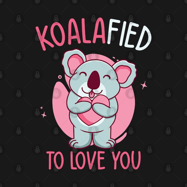 Valentine's Day Koala Love Wildlife Koala Lover by Tom´s TeeStore