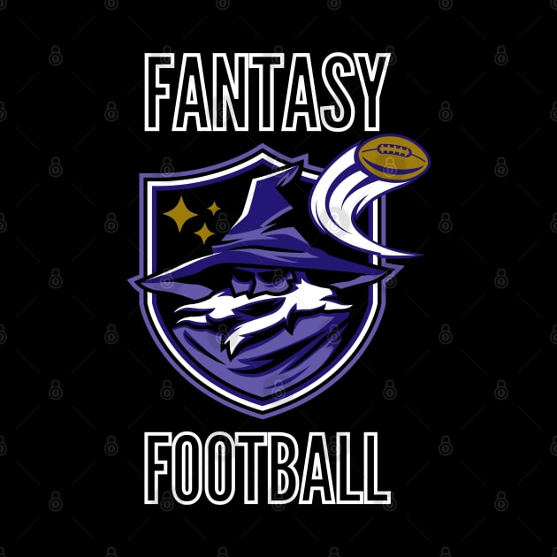 Fantasy Football (Baltimore) by Pine Tree Tees