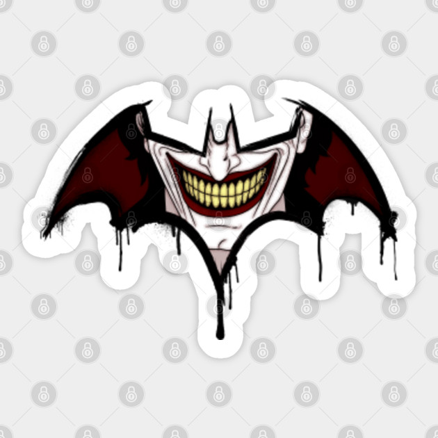 The Batman Joker Sticker Teepublic Au