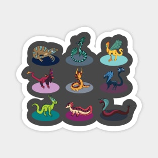 Creatures 2 :: Imaginary Creatures Magnet