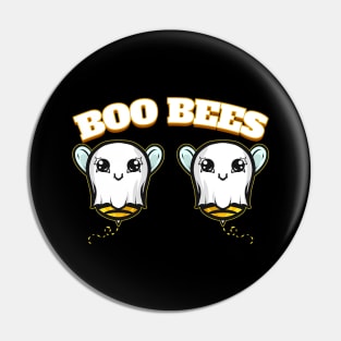 Boo Bees Dressed Up As Ghost Costume Halloween Pin