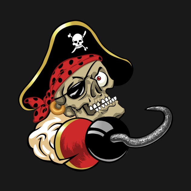 Pirate with a Red Bandana by KillerRabbit