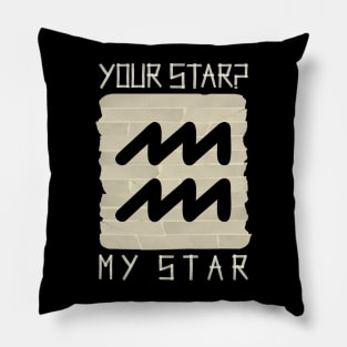 Aquarius My Star Pillow