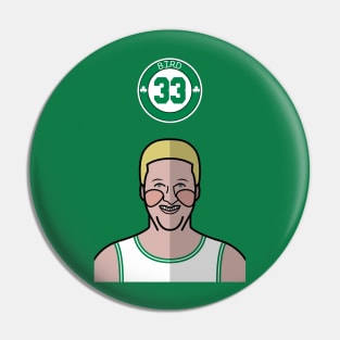 Larry Bird Pin