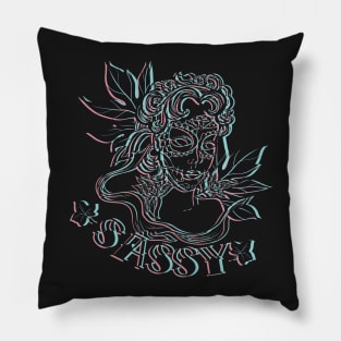 Sassy Voodoo Woman Pillow