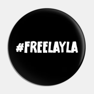 #freelayla Mallorca Party Schlager Free Layla Pin