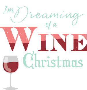 Im Dreaming Of A Wine Christmas Xmas Drinking Party Magnet