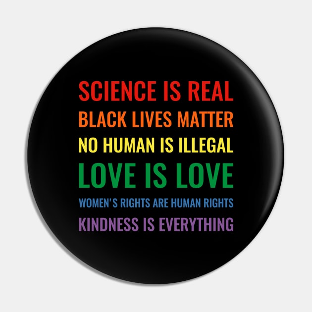 Science is real Pin by charlesricard