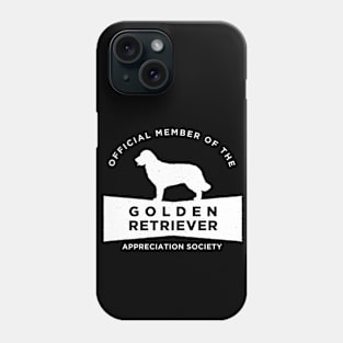 Golden Retriever Appreciation Society Phone Case