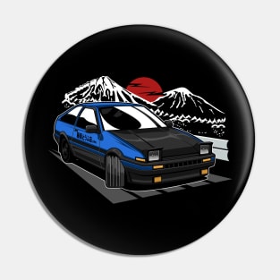 blue  ae86 hachiroku Pin