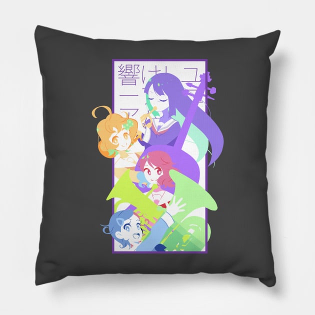 Hibike! Euphonium Pillow by Nishinegi