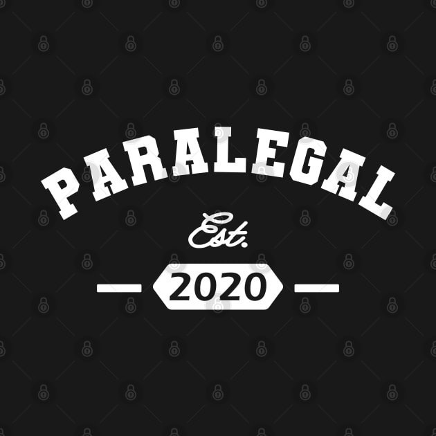 Paralegal Est. 2020 by KC Happy Shop