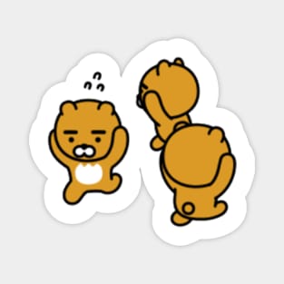 KakaoTalk Friends Hello! Ryan (카카오톡 라이언) 35 Magnet