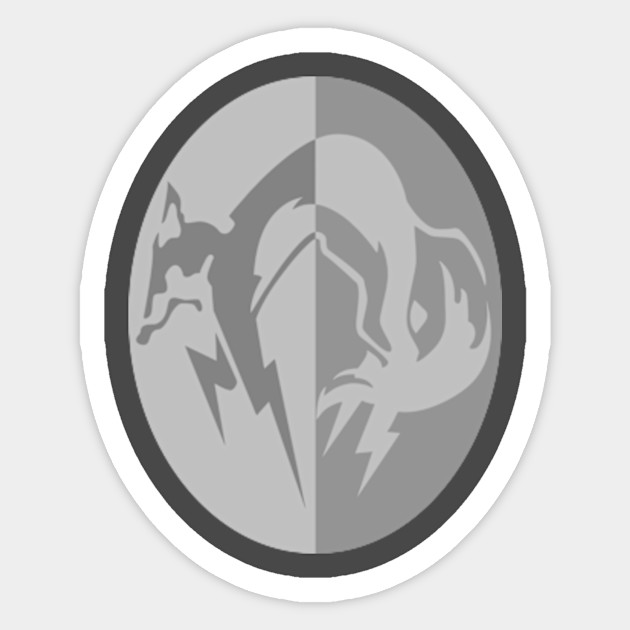 Fox Unit Metal Gear Solid Aufkleber Teepublic De