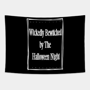 Wickedly Bewitched by the Halloween Night Tapestry