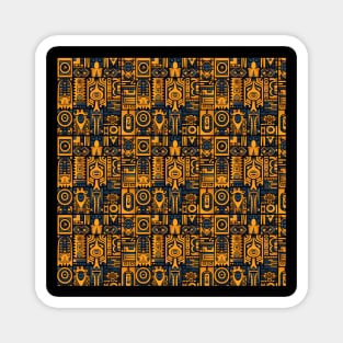 Unique Afrocentric Print Magnet