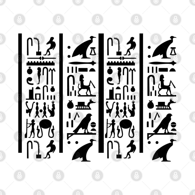 Egyptian Hieroglyphs by Pris25