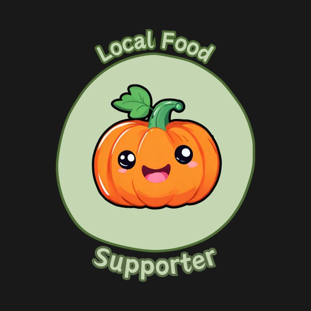 Local Food Supporter - Pumpkin by Craftix Design