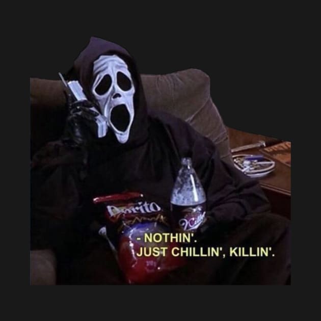 SCREAM chillin & killin by ematzzz