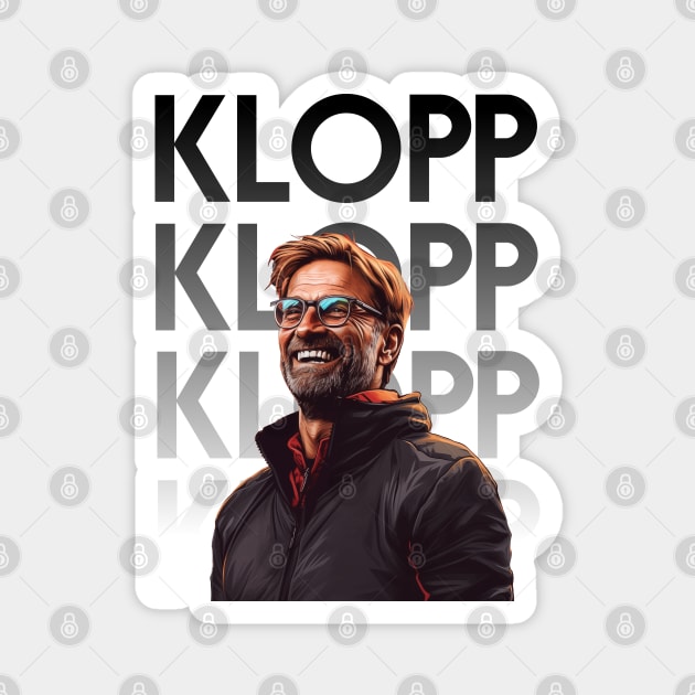 Jugren Klopp Liverpool FC Magnet by YNWA Apparel