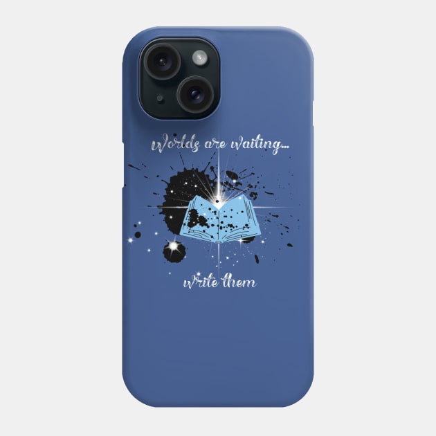 Worlds Are Waiting Phone Case by No Such Thing Radio