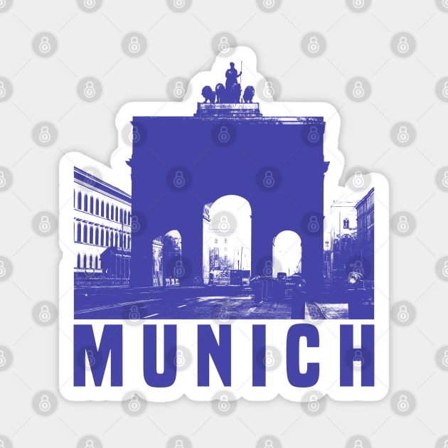Munich Magnet by Den Vector