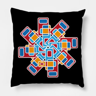 Retro Radial Pillow