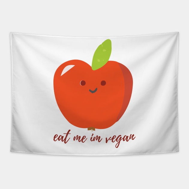 Eat me I'm vegan Tapestry by Ineffablexx