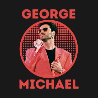 george michael || red 80s T-Shirt